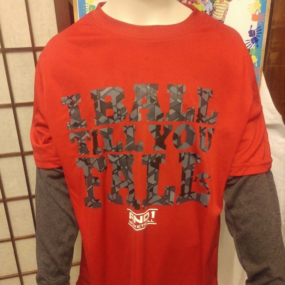 And 1 double sleeve tee - Picture 2 of 3